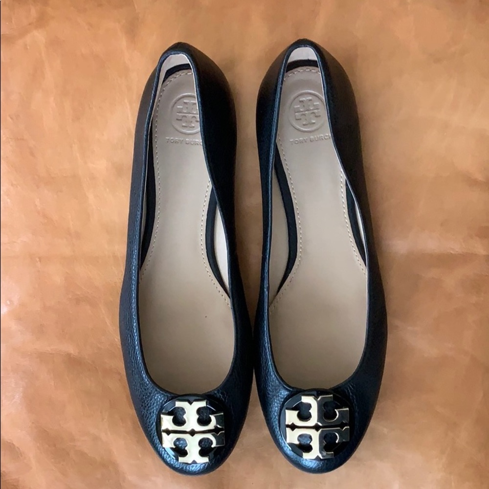NEW Tory Burch Black Ballet Flats